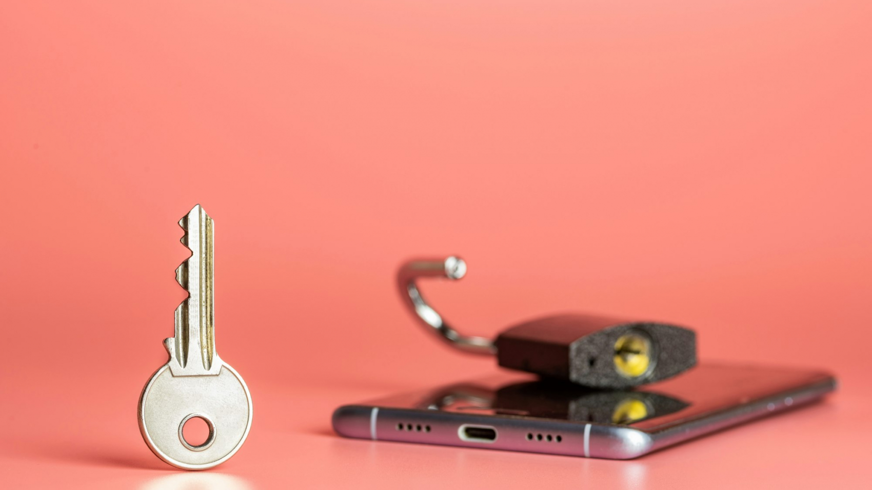 Smart phone security concept